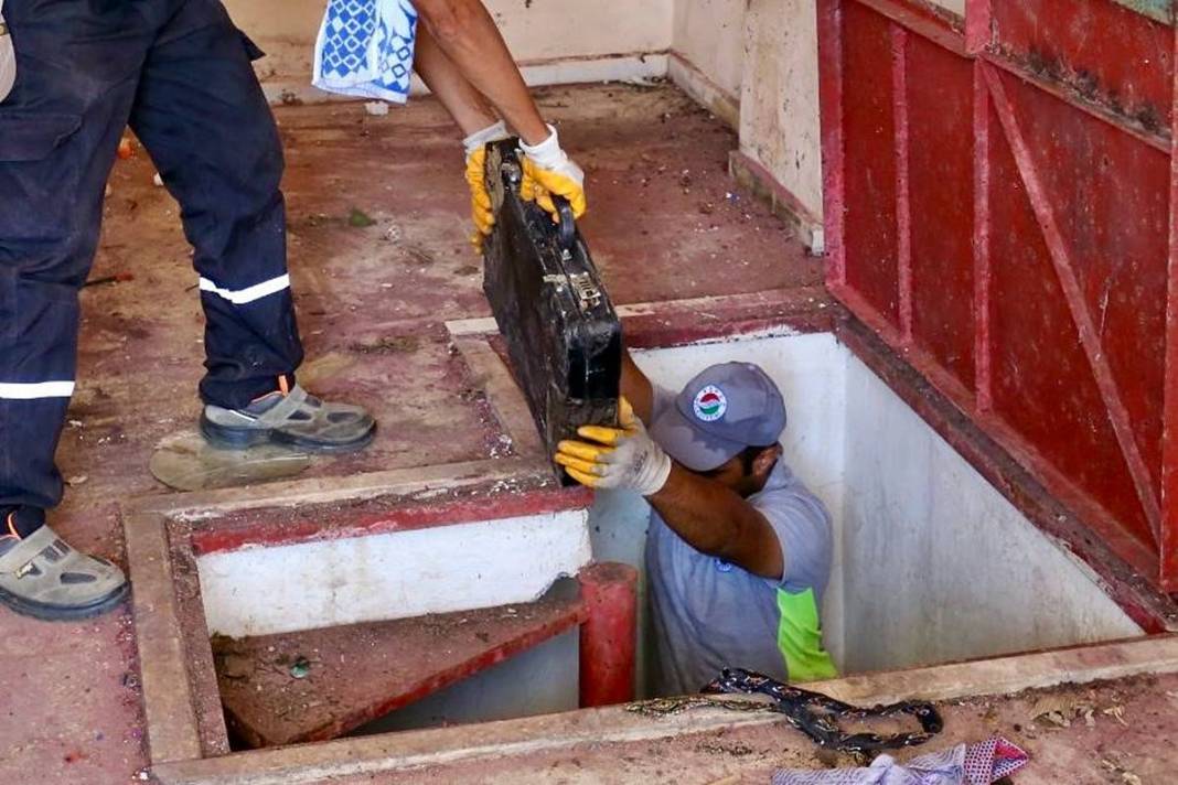 Kamyonlar yetmedi: Çöp partisi sona erdi! Apartmandan çıkanlar hayrete düşürdü 14